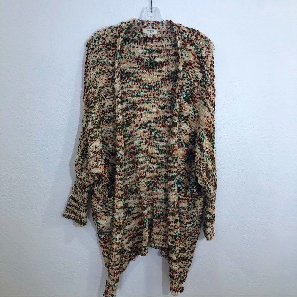 Umgee Popcorn Knit Cardigan Sweater
